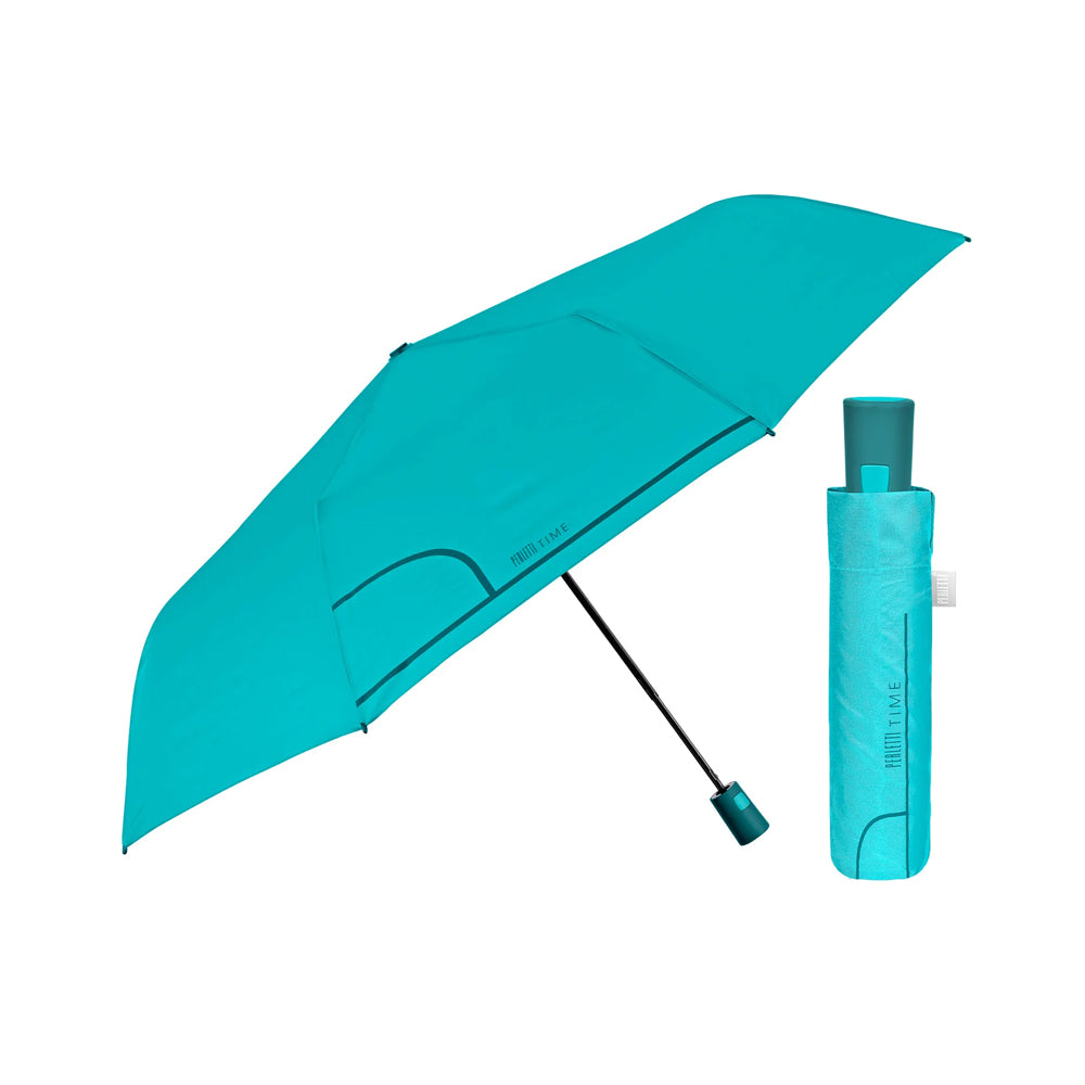 Guarda-chuva Portátil Mulher Azul Bebe