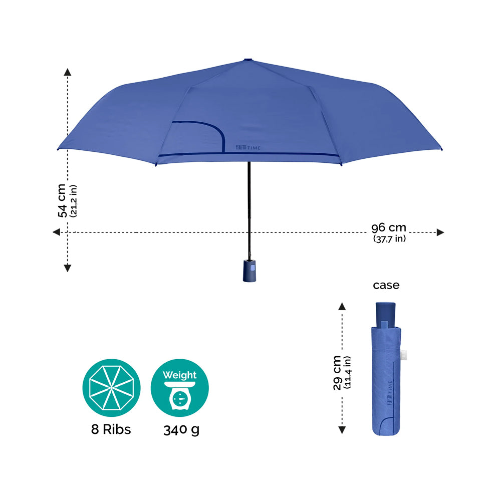 Guarda-chuva Portátil Mulher Azul