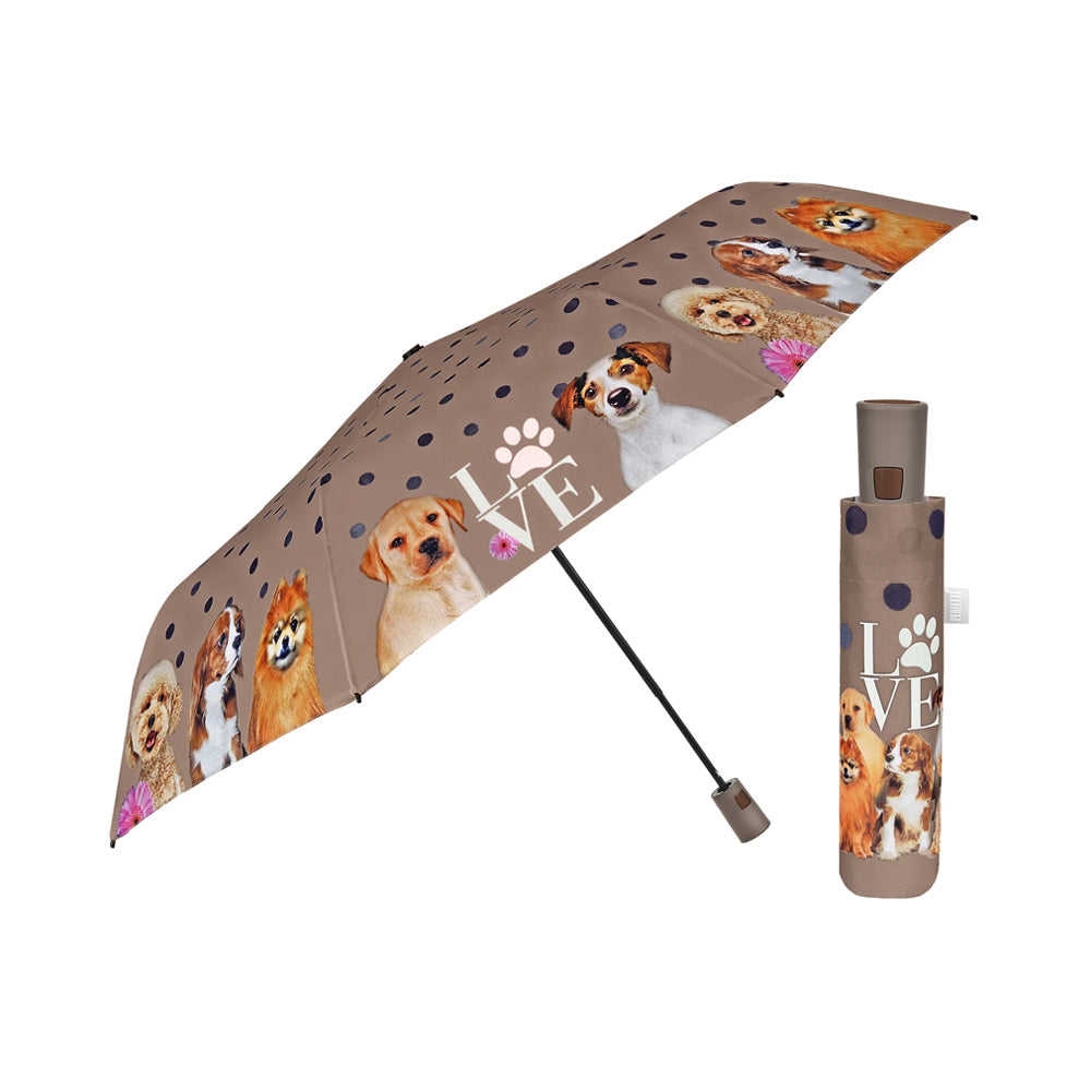 Guarda-chuva Portátil Mulher Taupe