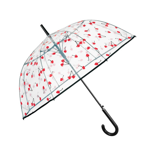 Guarda-chuva de Mão Mulher Transparente