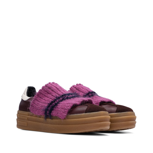 Sapatilha Mulher Com Detalhe em Malha Rosa - Tamanho 40