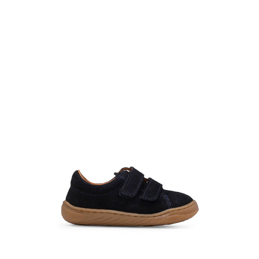 Sapato Casual Criança Camurça Azul Marinho