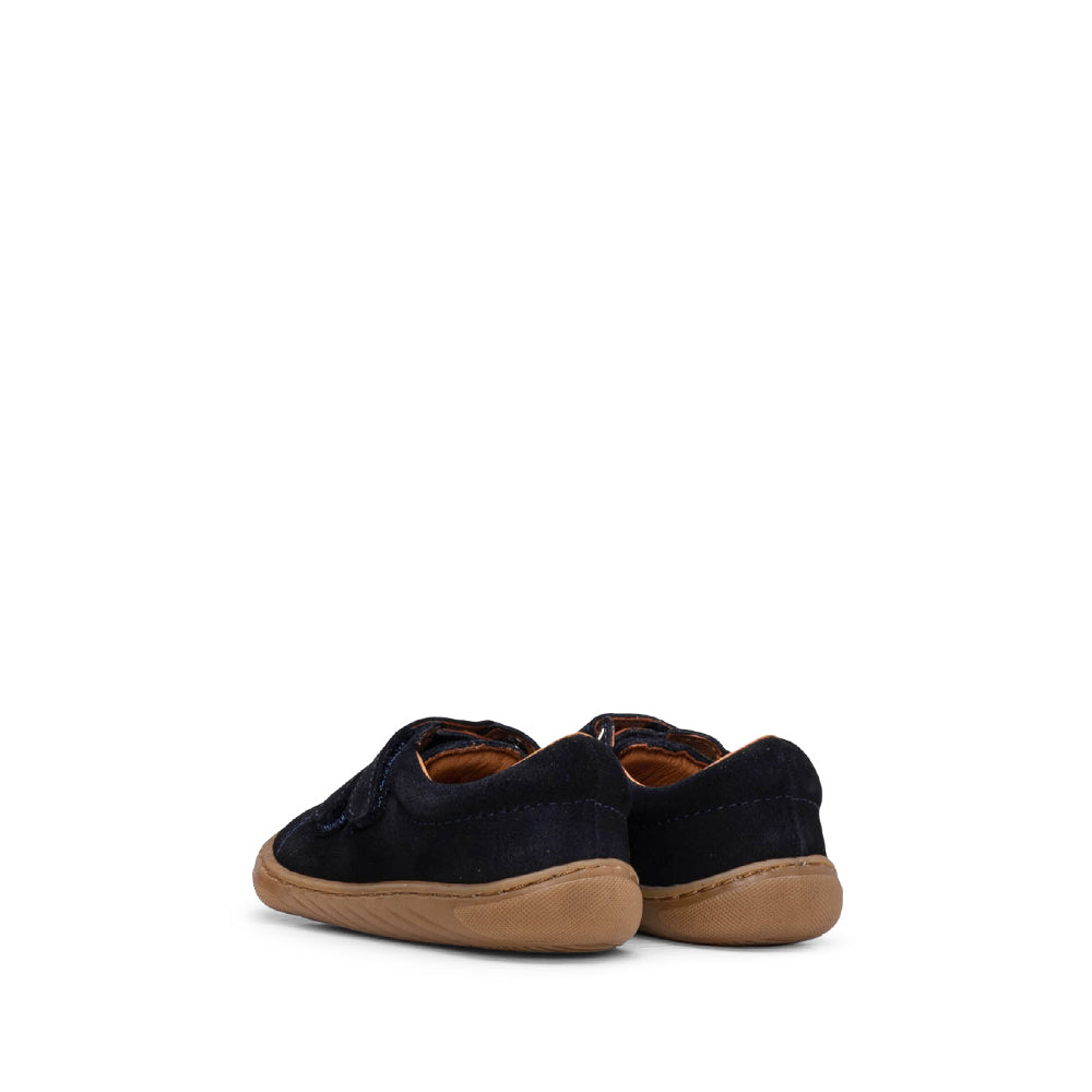 Sapato Casual Criança Camurça Azul Marinho
