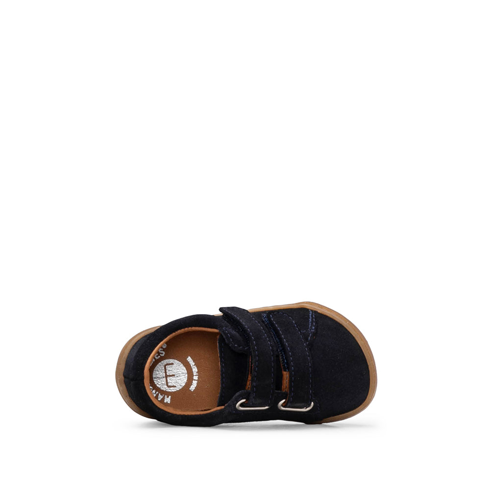 Sapato Casual Criança Camurça Azul Marinho