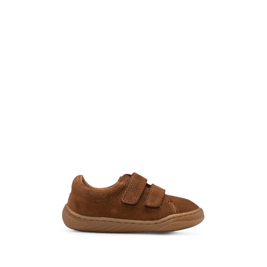 Sapato Casual Criança Camurça Camel