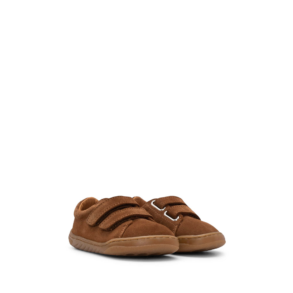 Sapato Casual Criança Camurça Camel