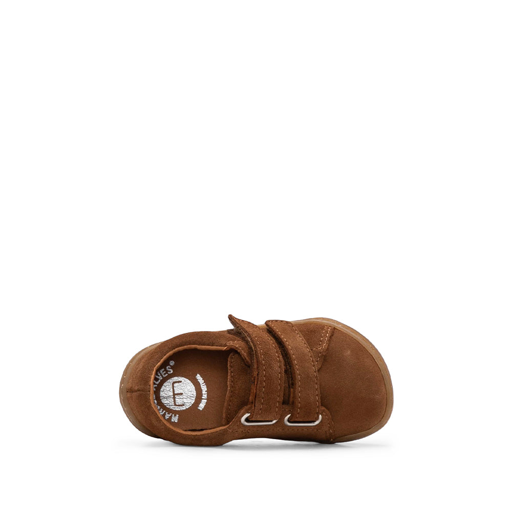 Sapato Casual Criança Camurça Camel