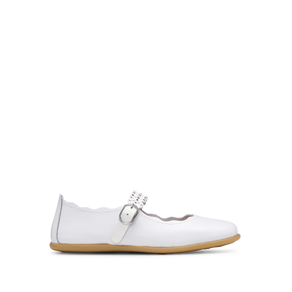 Sapato Clássico Criança Pele Branco