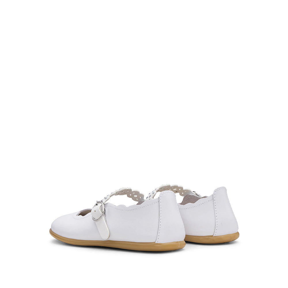 Sapato Clássico Criança Pele Branco