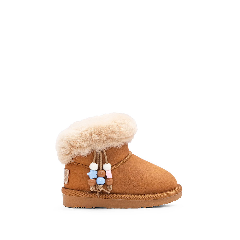 Pantufa Casual Criança Camel