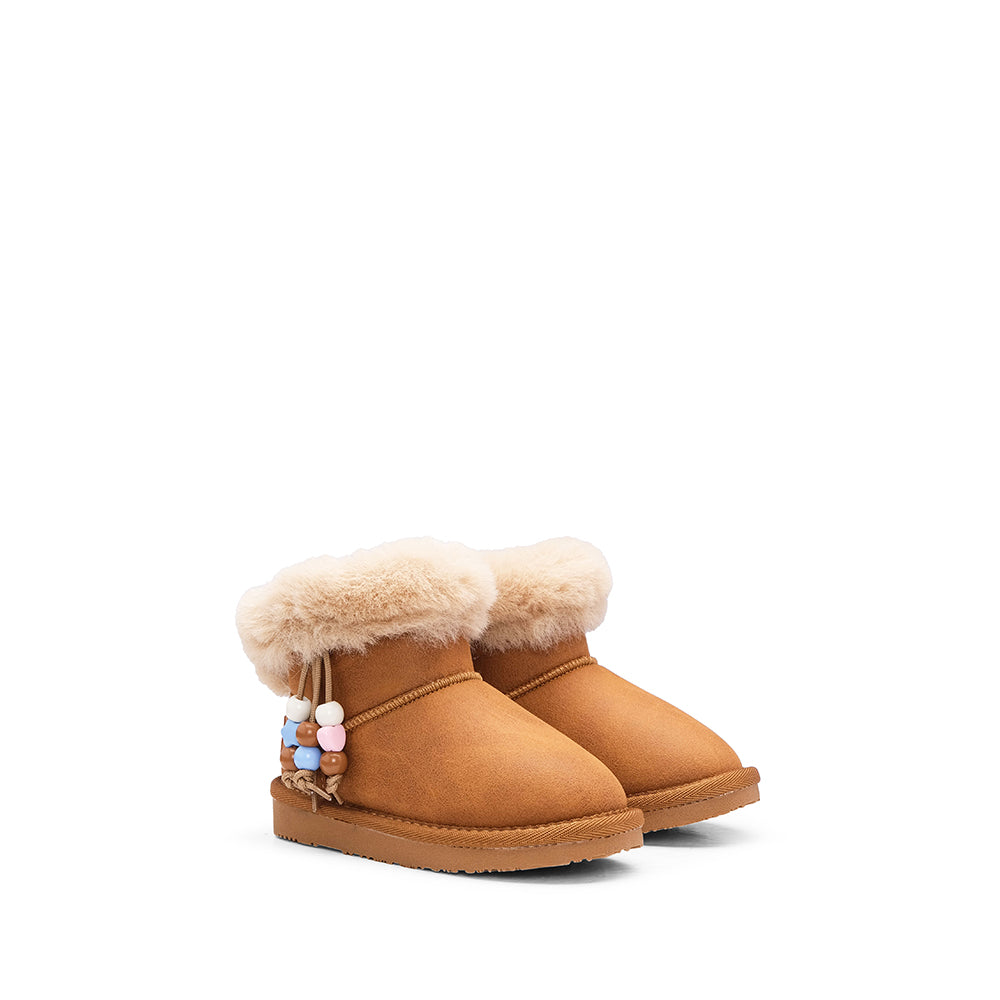 Pantufa Casual Criança Camel