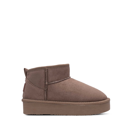 Pantufa Casual Criança Taupe