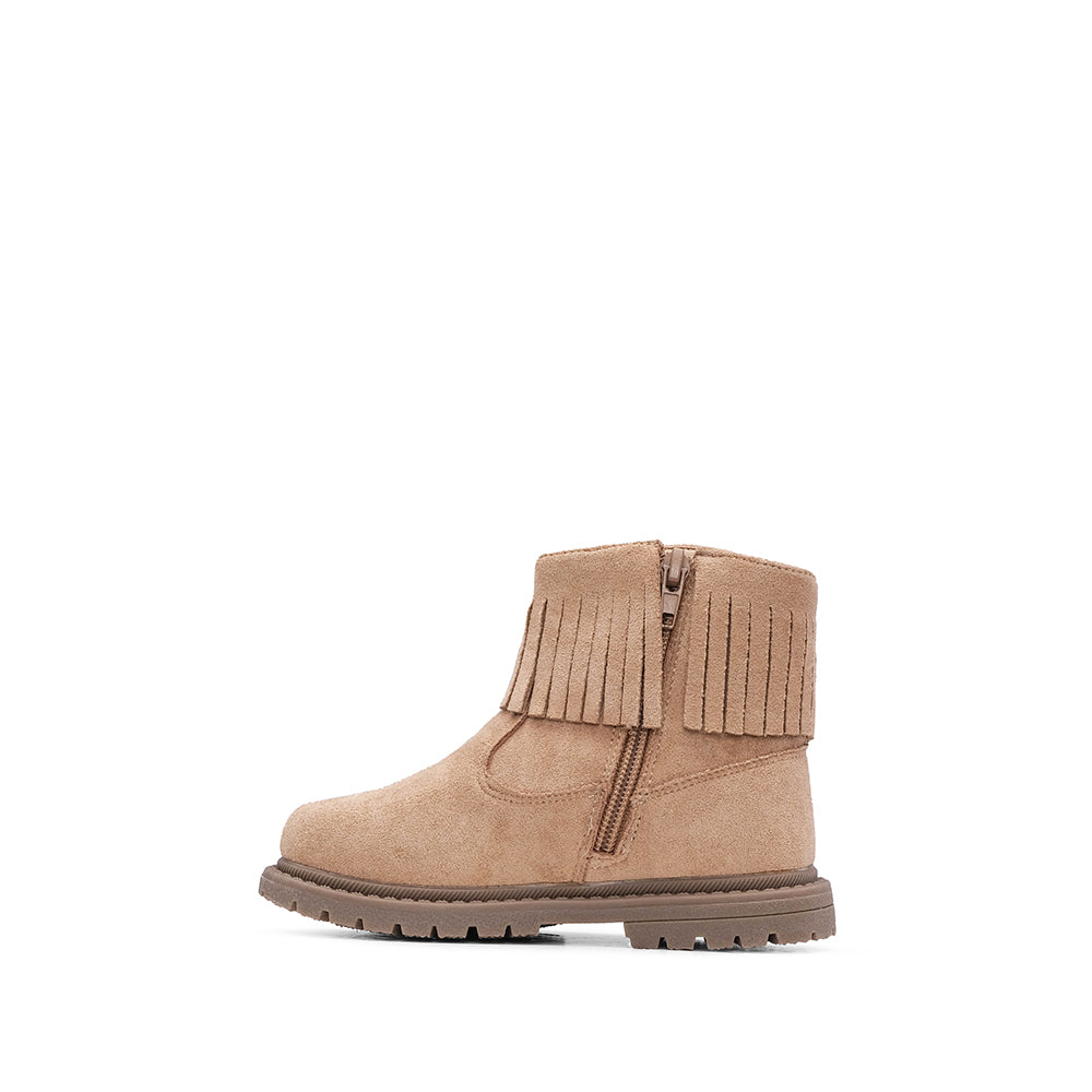 Bota Casual Criança Camel