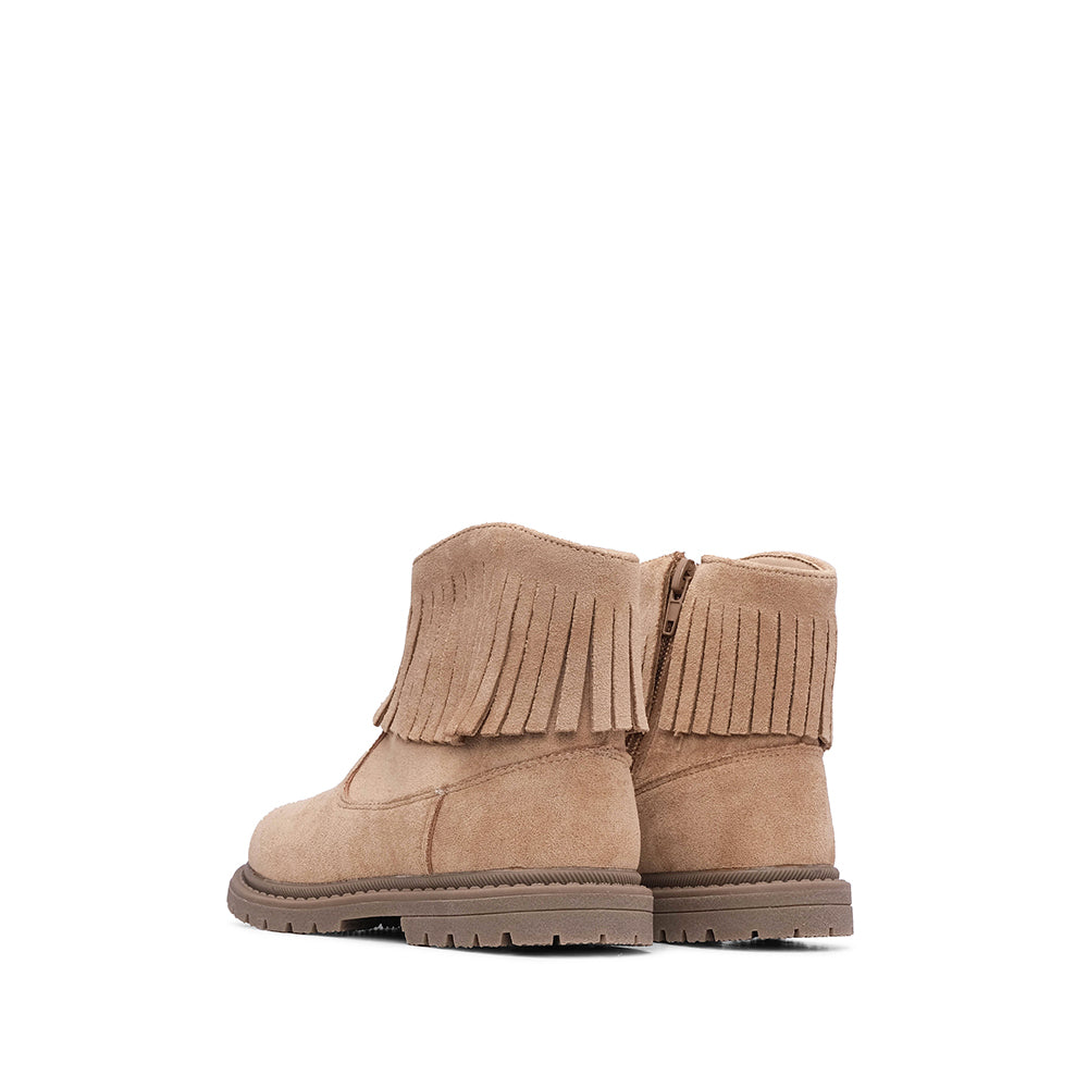 Bota Casual Criança Camel