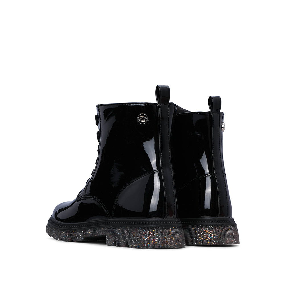 Bota Militar Criança Preto