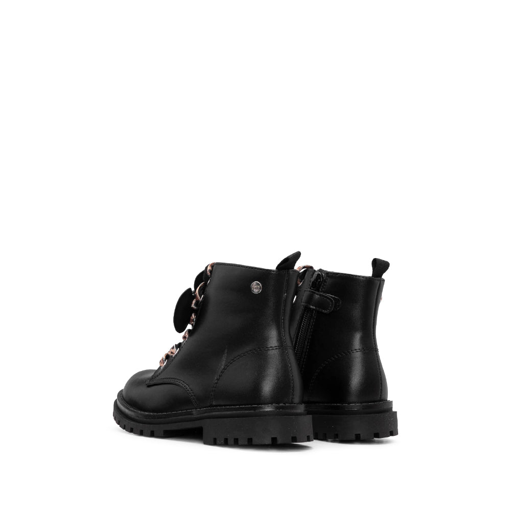 Bota Militar Criança Preto