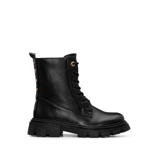 Bota Militar Criança Preto