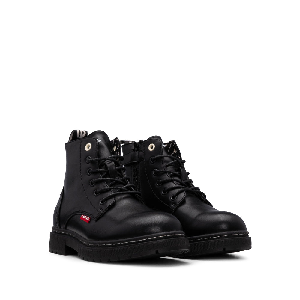 Bota Militar Criança Preto