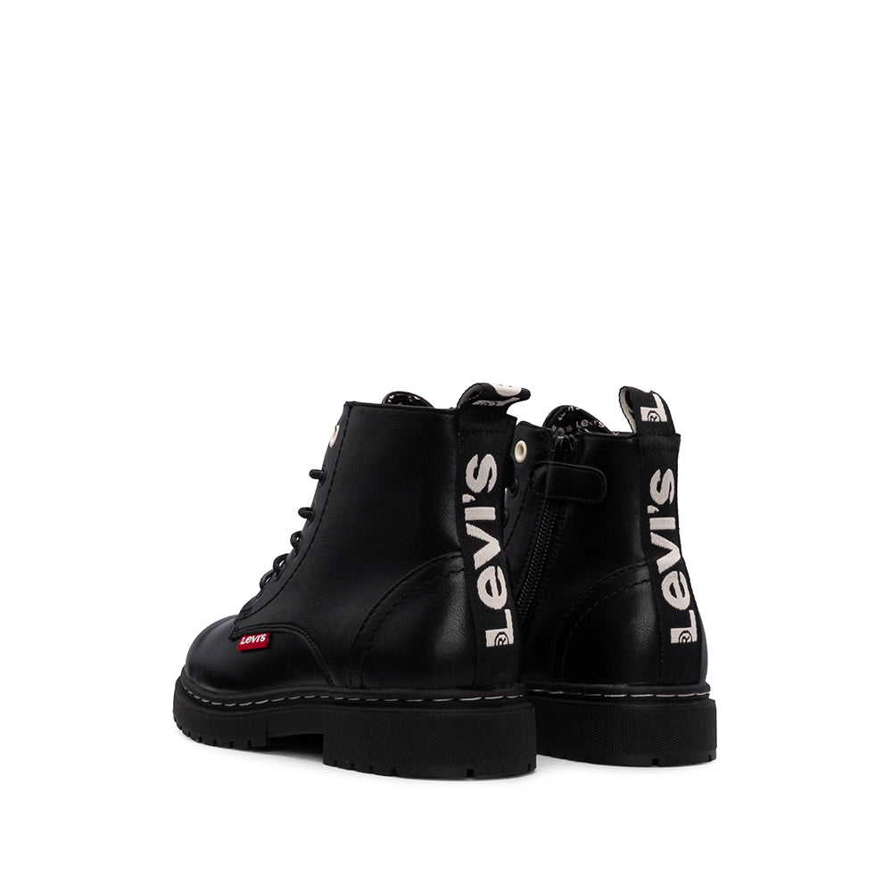 Bota Militar Criança Preto