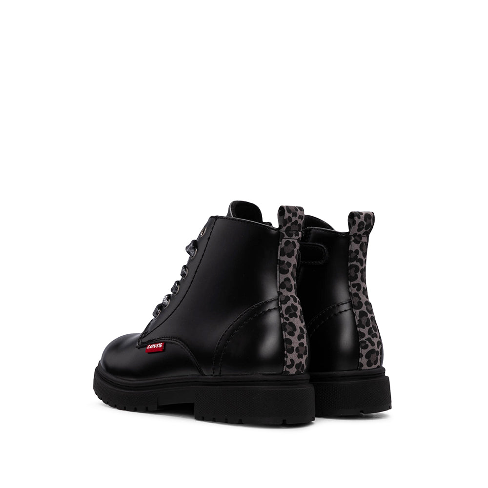 Bota Militar Criança Preto
