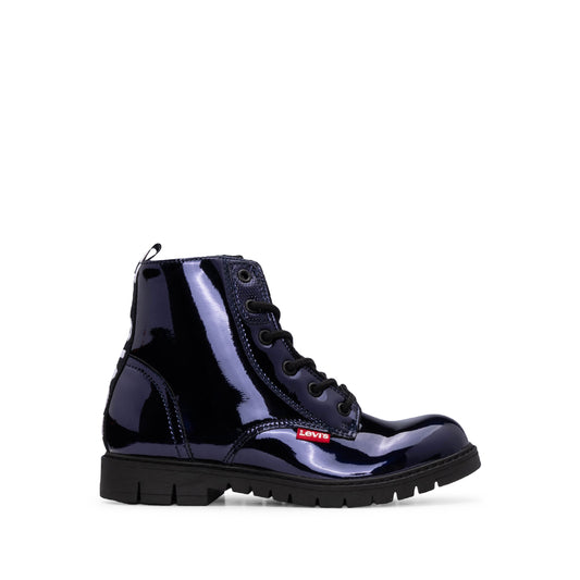 Bota Militar Criança Azul
