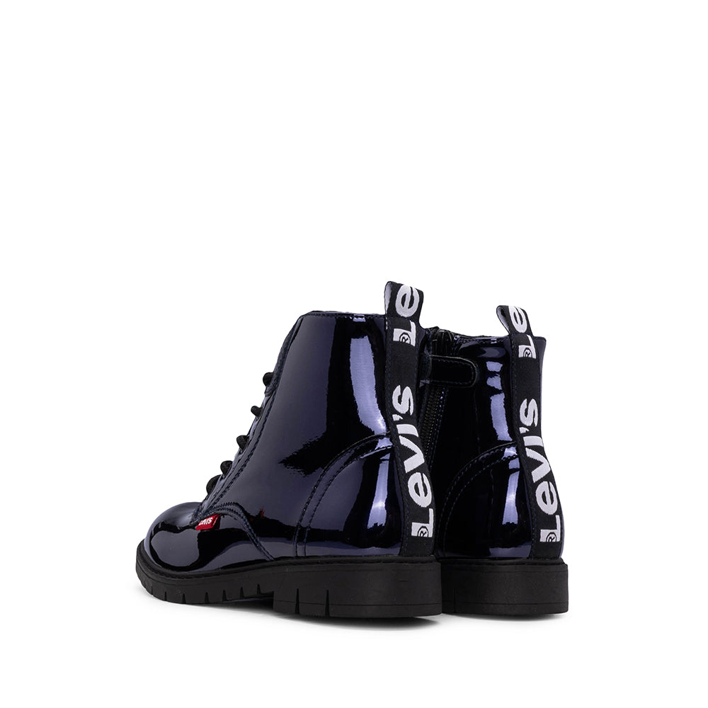 Bota Militar Criança Azul