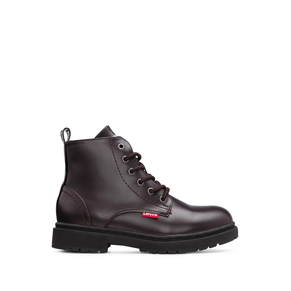 Bota Militar Criança Castanho