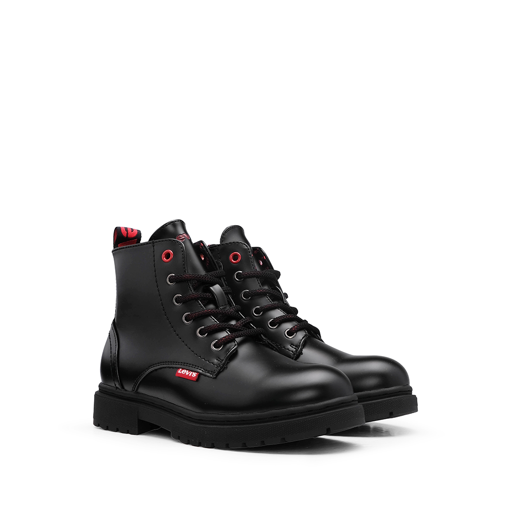 Bota Militar Criança Preto