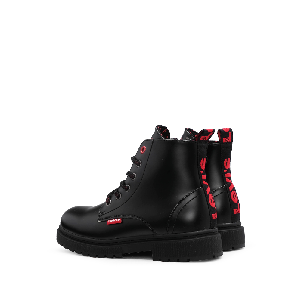 Bota Militar Criança Preto