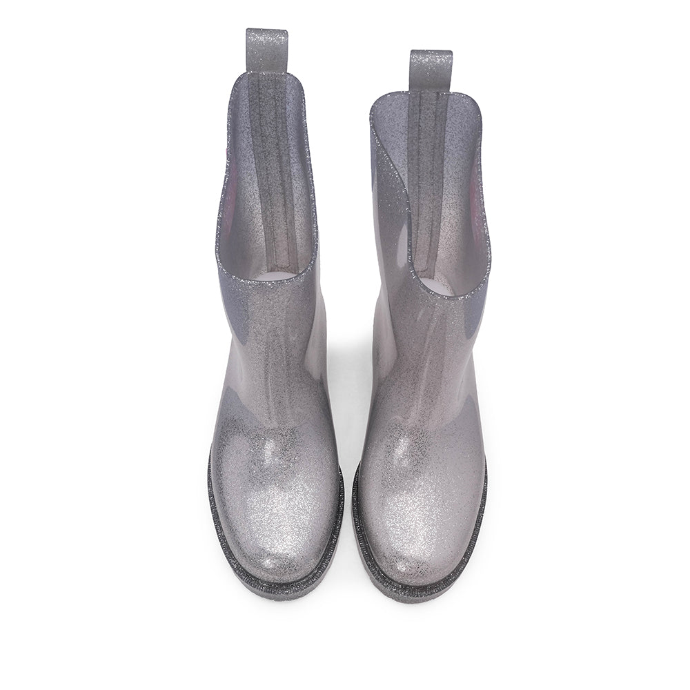 Bota Galochas Criança Prata