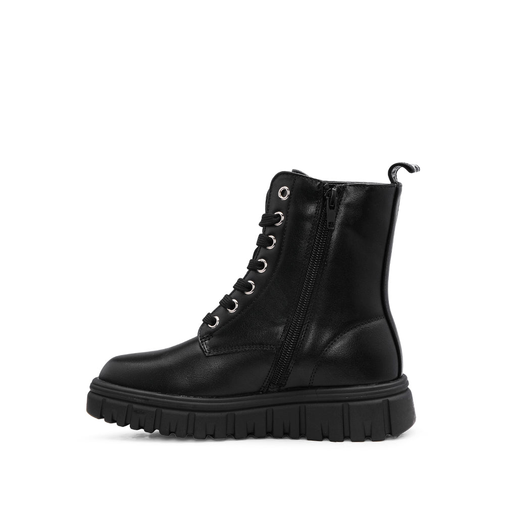 Bota Militar Criança Preto
