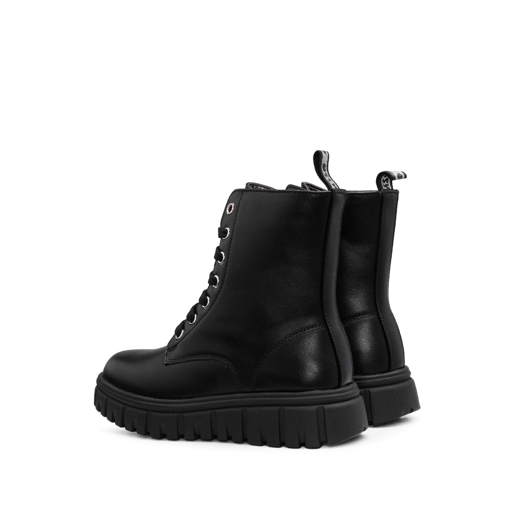 Bota Militar Criança Preto