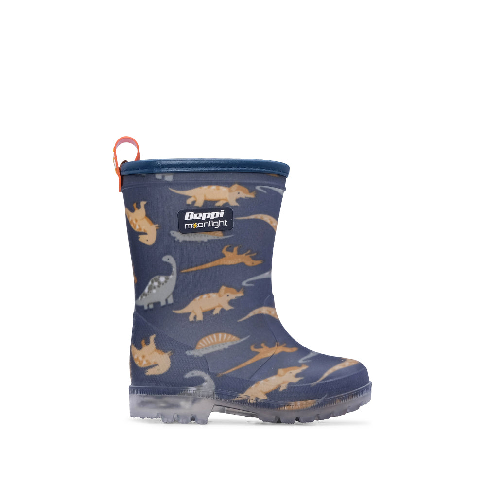 Bota Galochas Criança Azul Marinho