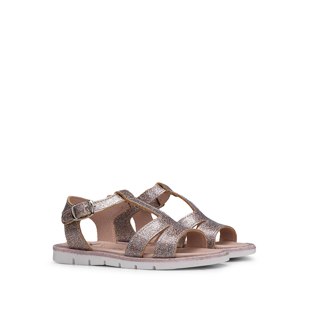 Sandália Casual Criança Pele Rosa
