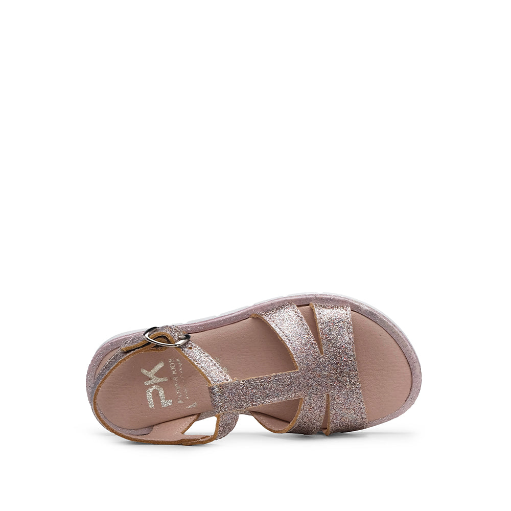 Sandália Casual Criança Pele Rosa