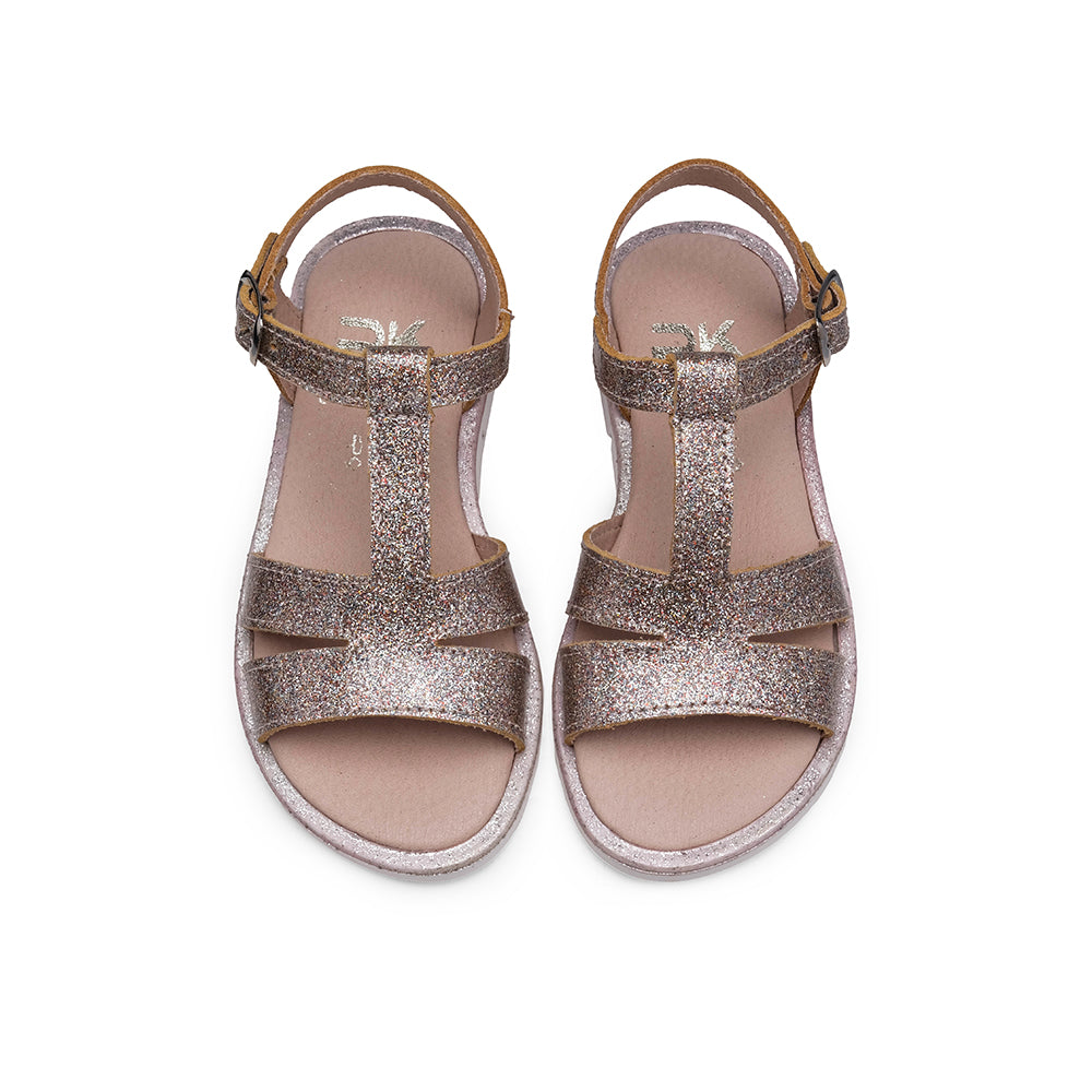 Sandália Casual Criança Pele Rosa