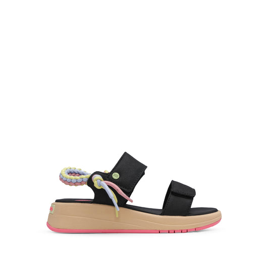 Sandália Casual Criança Preto