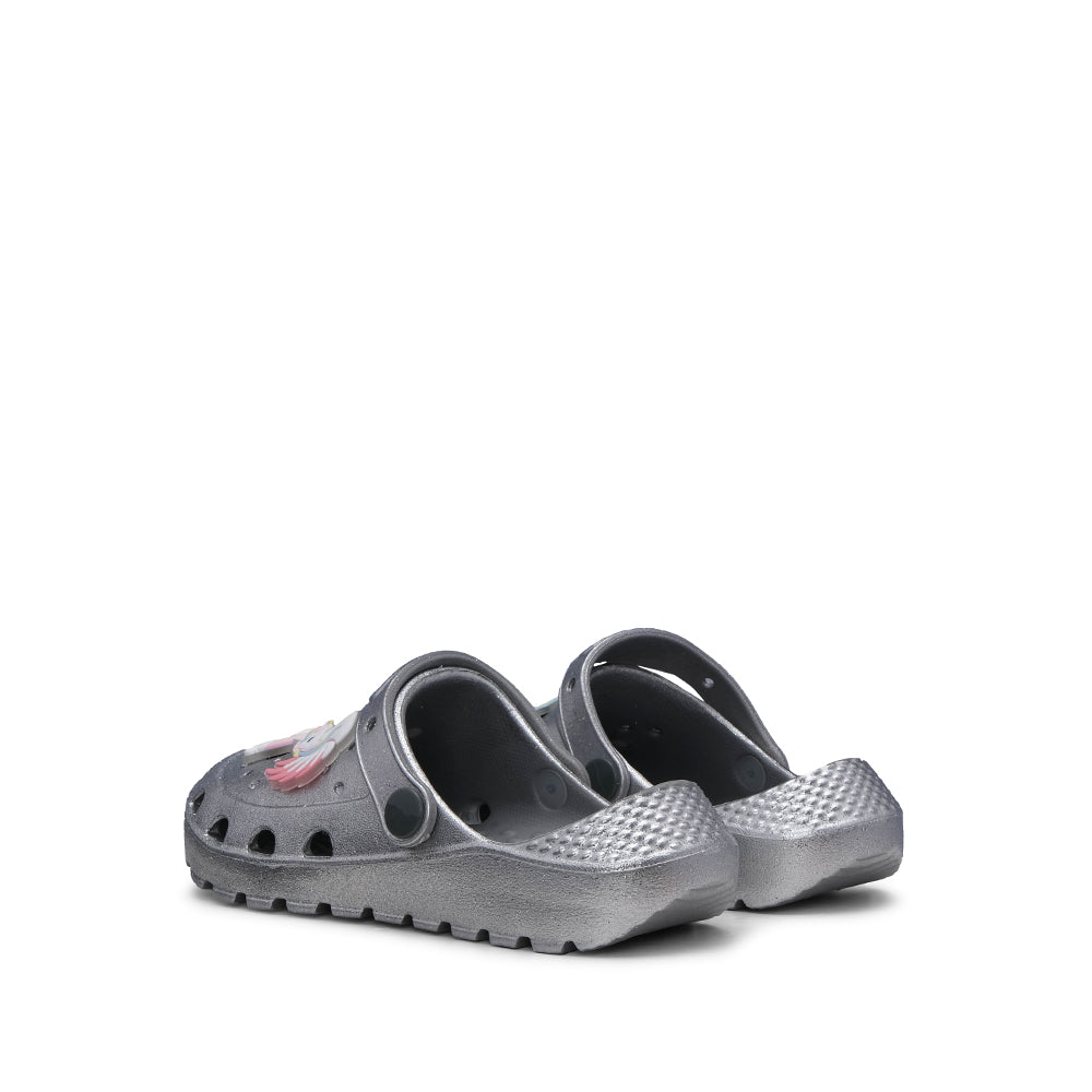Chinelo Casual Criança Prata