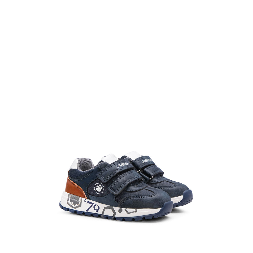 Sapatilha Casual Criança Azul Marinho