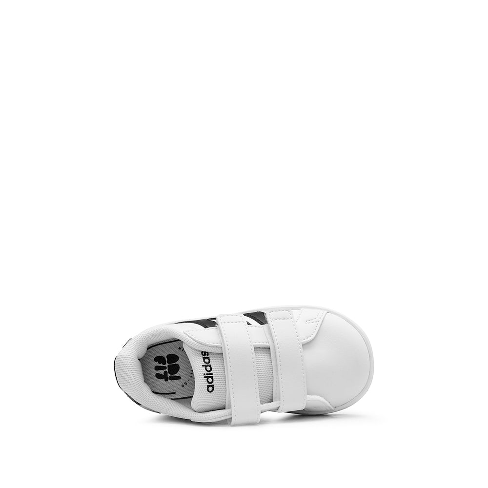 Sapatilha Casual Criança Branco E Preto