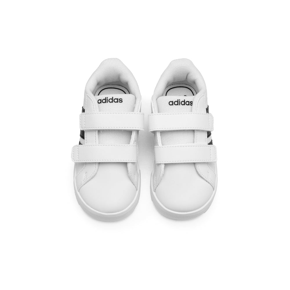 Sapatilha Casual Criança Branco E Preto