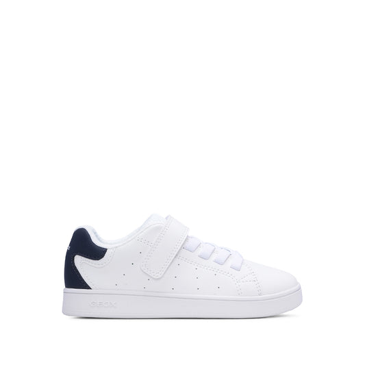 Sapatilha Casual Criança Branco E Azul
