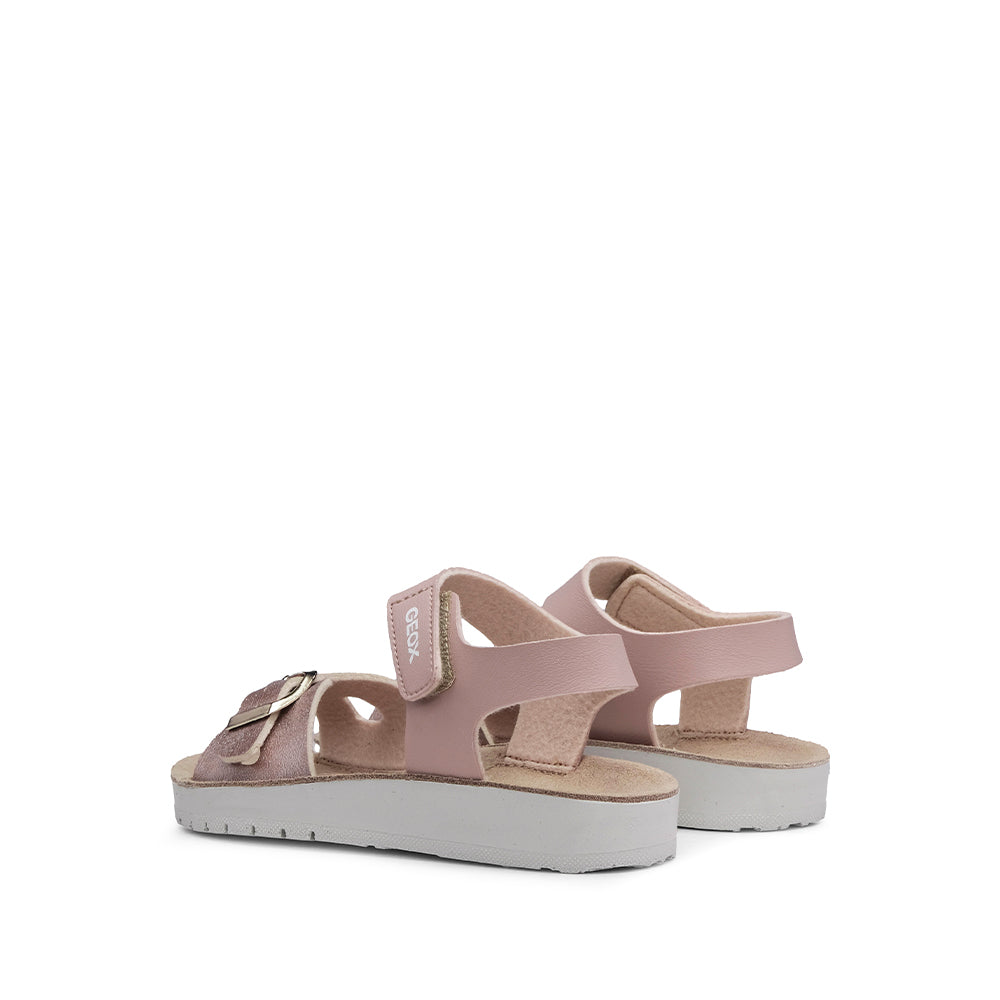 Sandália Casual Criança Ouro Rosa
