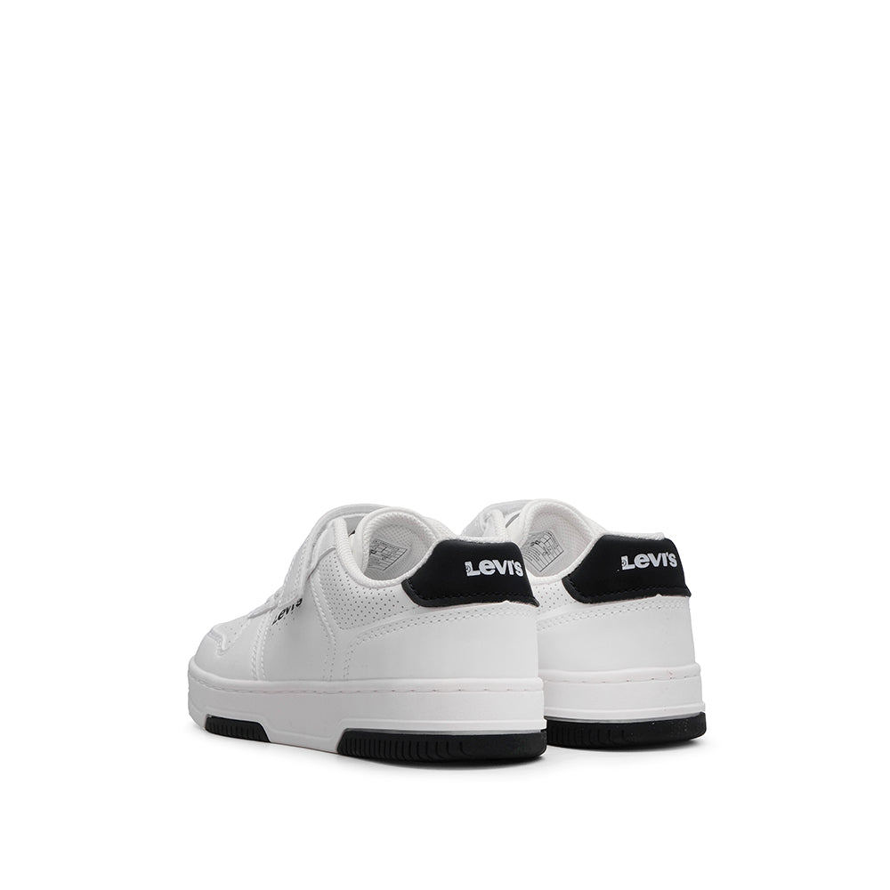 Sapatilha Casual Criança Branco E Preto