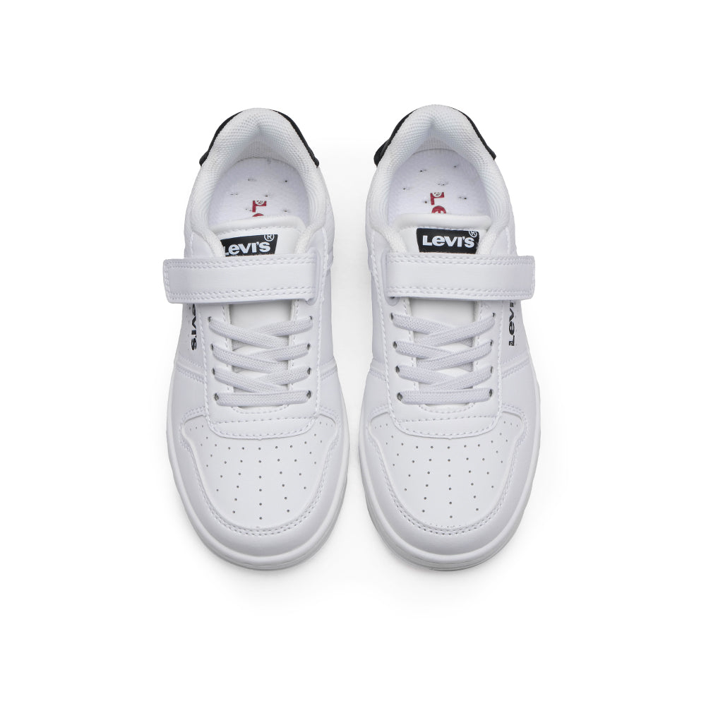 Sapatilha Casual Criança Branco E Preto