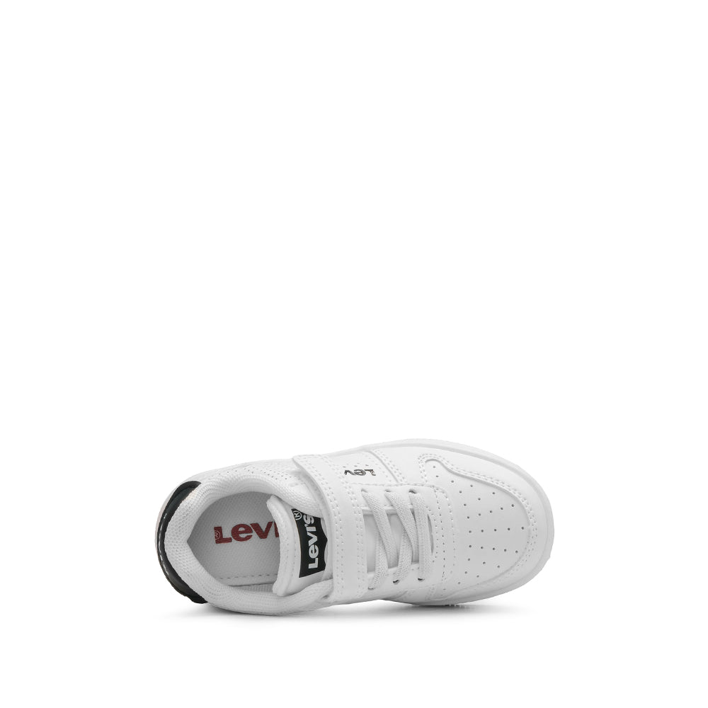 Sapatilha Casual Criança Branco E Preto