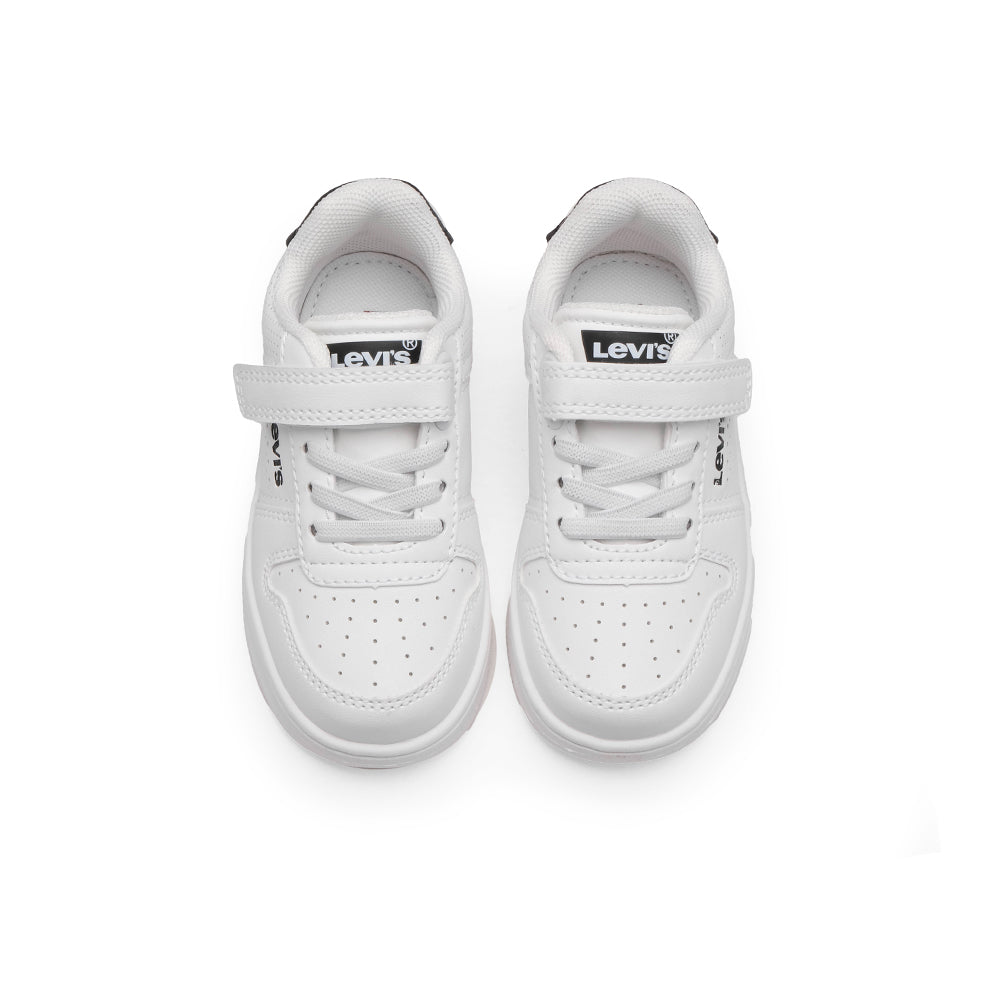 Sapatilha Casual Criança Branco E Preto