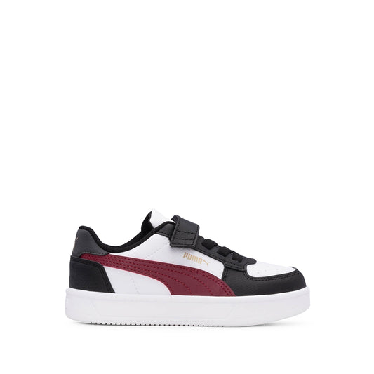 Sapatilha Casual Criança Branco E Preto