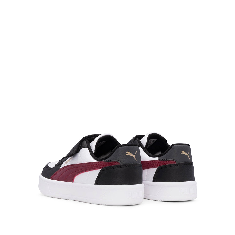 Sapatilha Casual Criança Branco E Preto
