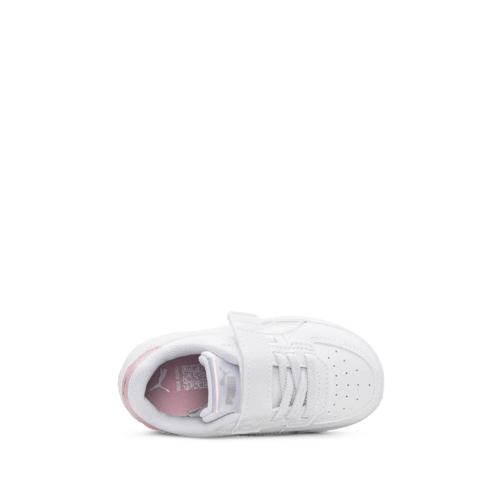 Sapatilha Casual Criança Branco E Rosa